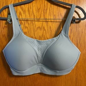 Blue Cast Running Bra